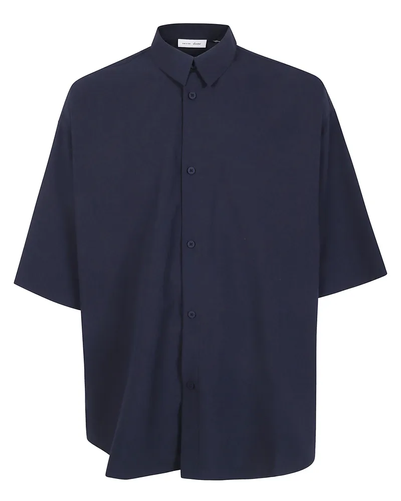 Fear of God Shirt 3/4 Sleeve Button Up Black