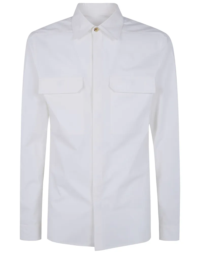 Rick Owens Work" Shirt White