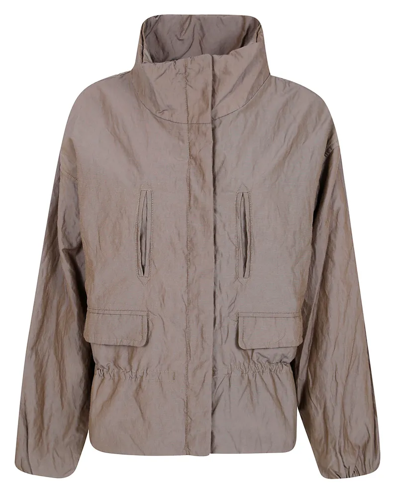 Paloma Wool Hooded Coat "Lorde Brown