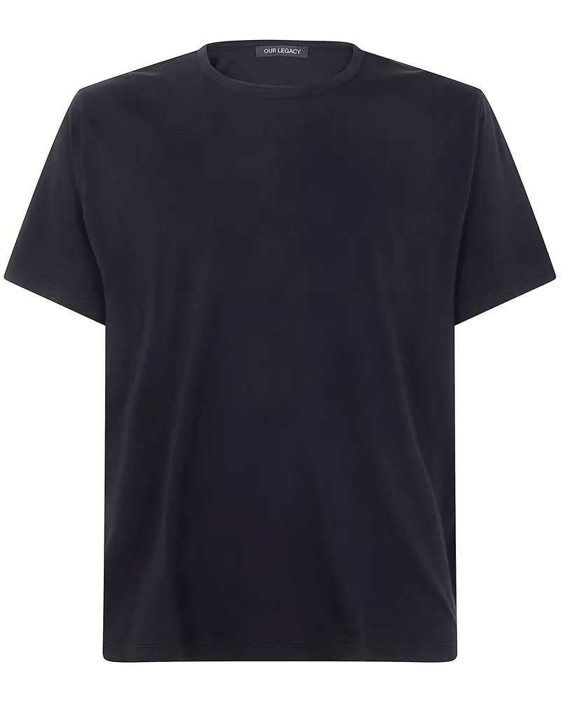 Our Legacy Our Legacy New Box Mens Jersey T-Shirt Black