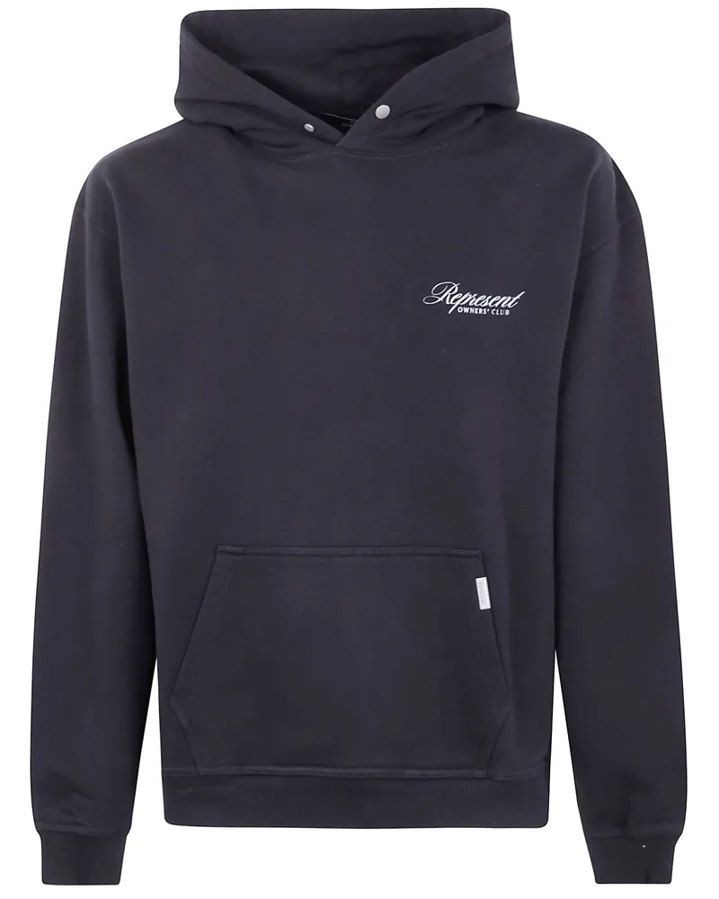 REPRESENT Represent Owners Club Script Hoodie Black