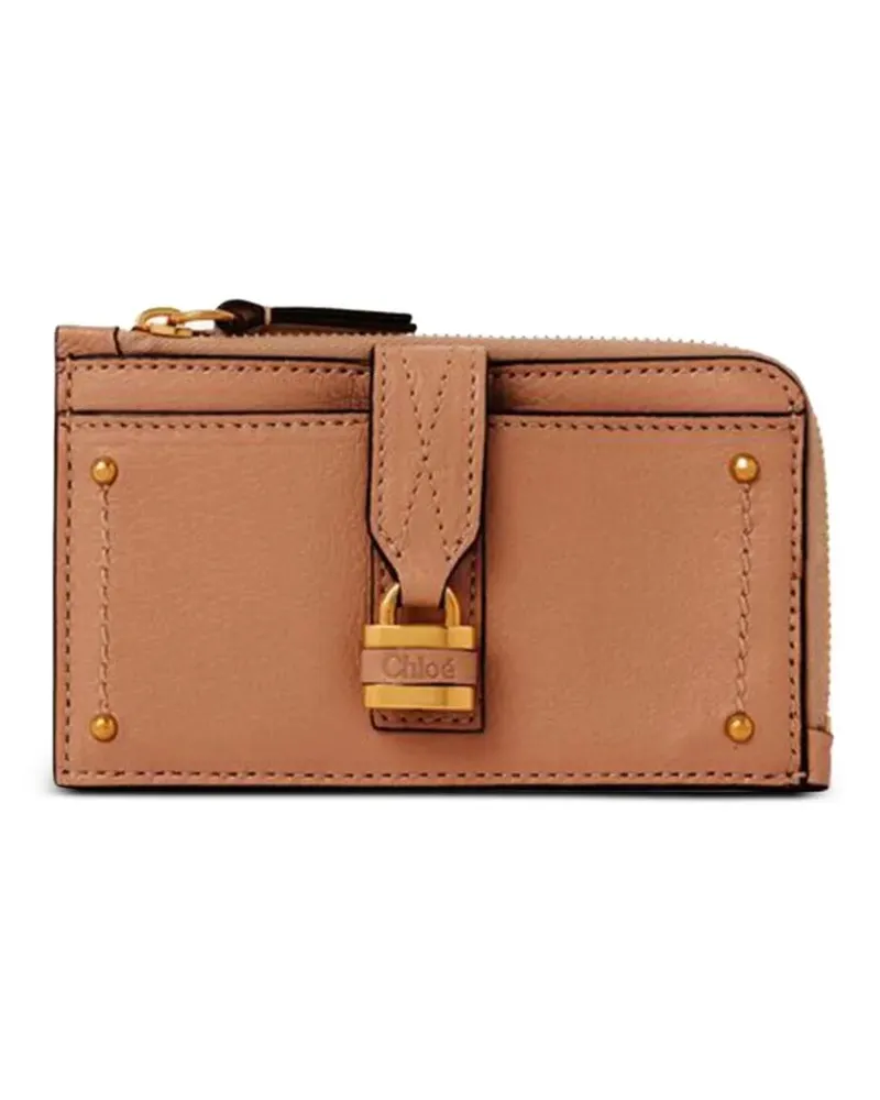 Chloé Paddington" Clutch Bag Brown