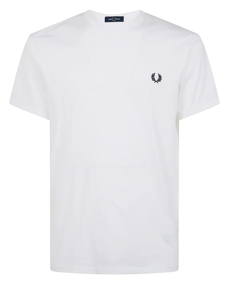 Fred Perry T-Shirt Ringer White