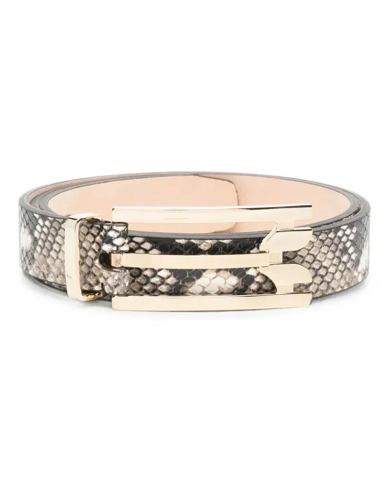 Victoria Beckham Belt 2.5Cm "Dorian Beige
