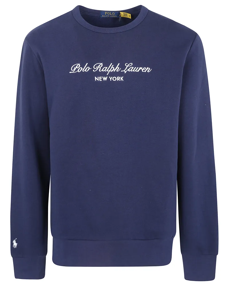 Ralph Lauren Sweater Round Neck "Newport Navy Blue