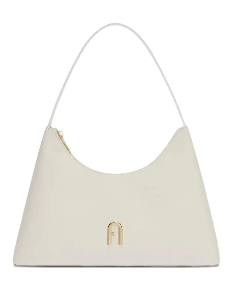 Furla Furla Diamante Small Shoulder Bag White