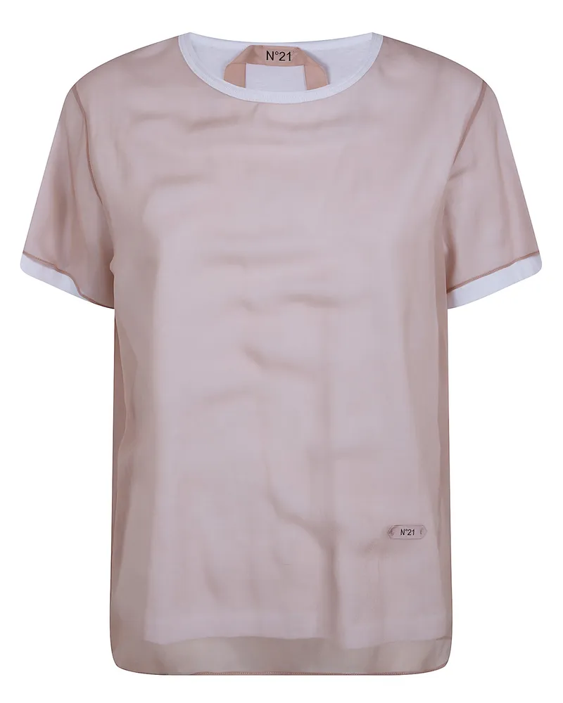 N° 21 Canvas Shirt Beige