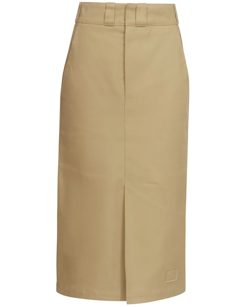 Maison Margiela Pencil Skirt Brown