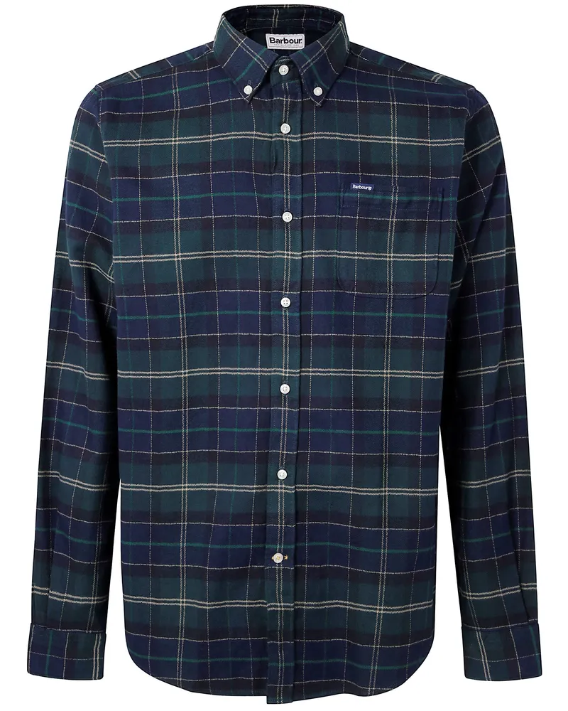 Barbour Kyeloch Tailored" Shirt Green