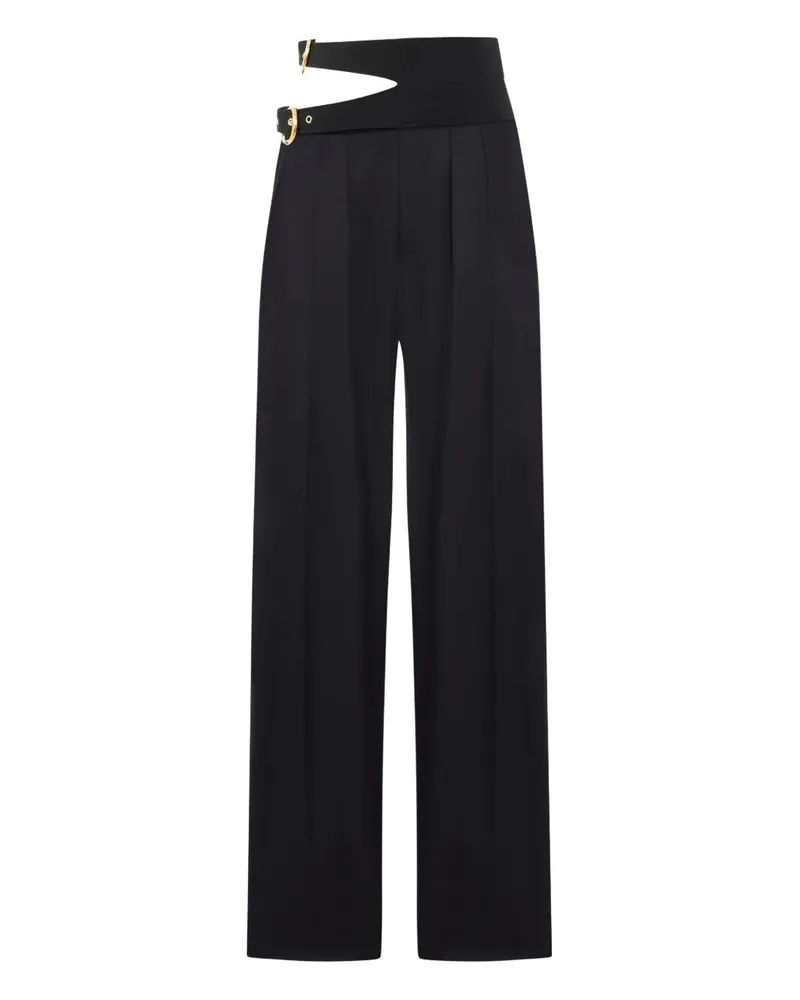 Chloé Classic High Waisted Pencil Trousers Black