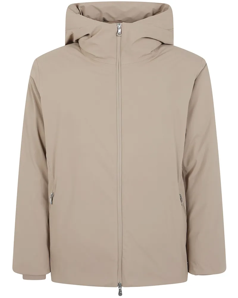 RAINS Jacket Hooded "Sarna W4t3 Puffer Beige