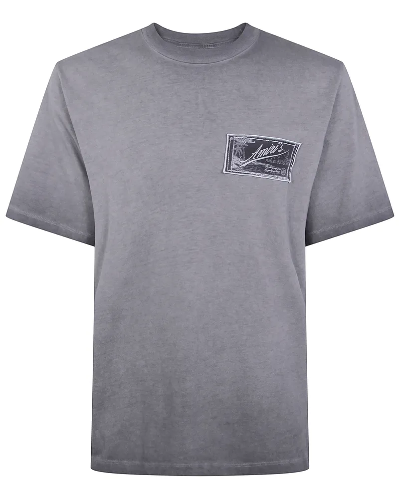 Amiri T-Shirt Logo "Quality Goods Patch Lj Gd Reg Black