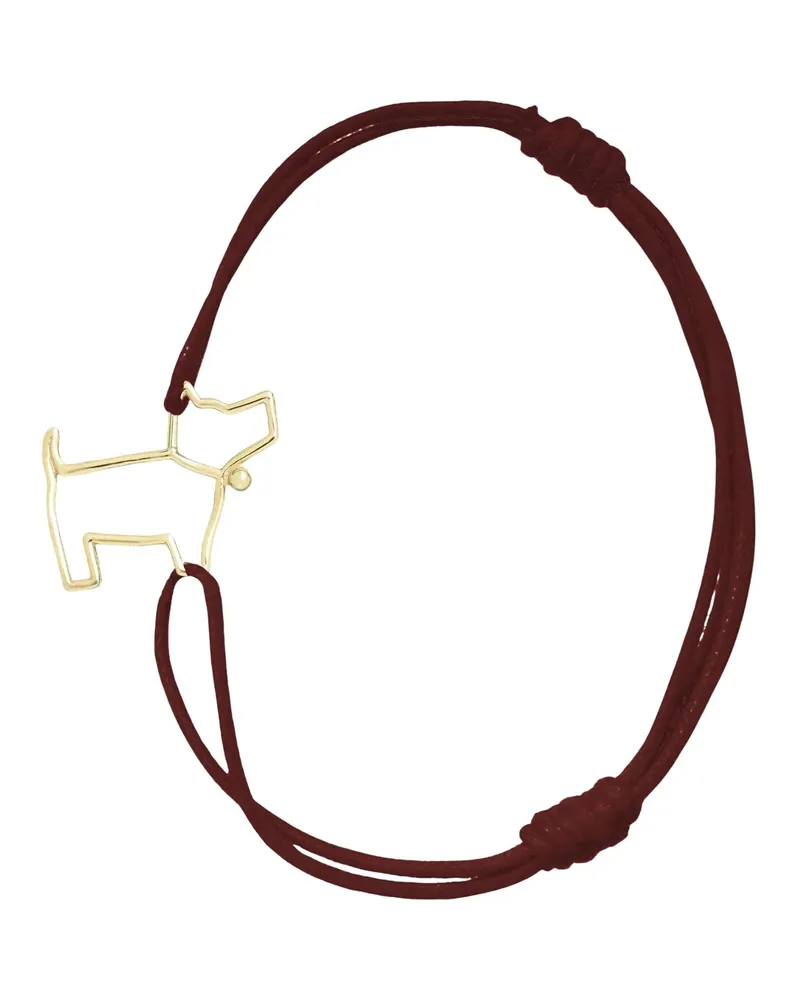 Aliita Perrito Puro" Cord Bracelet Red