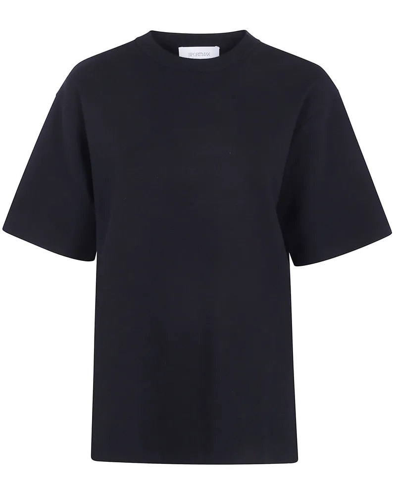 Max Mara T-Shirt Oversized "Sps Gergo Black