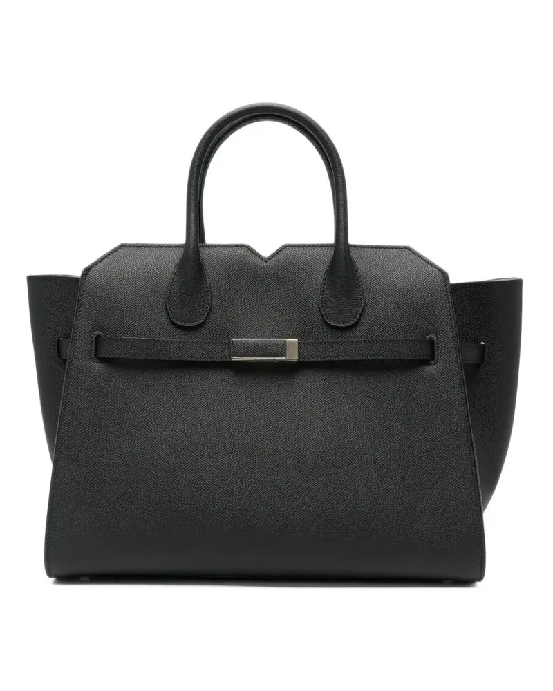 Valextra Tote Bag Medium "Milano Black