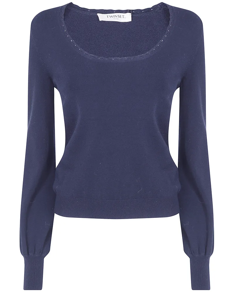 Twin-Set Sweater Round Neck "262Tp3033 Black