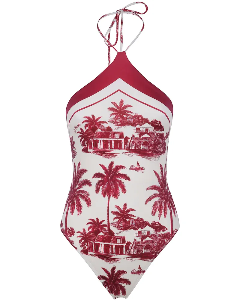 MC2 Saint Barth Swimsuit One Piece "Meryem Red