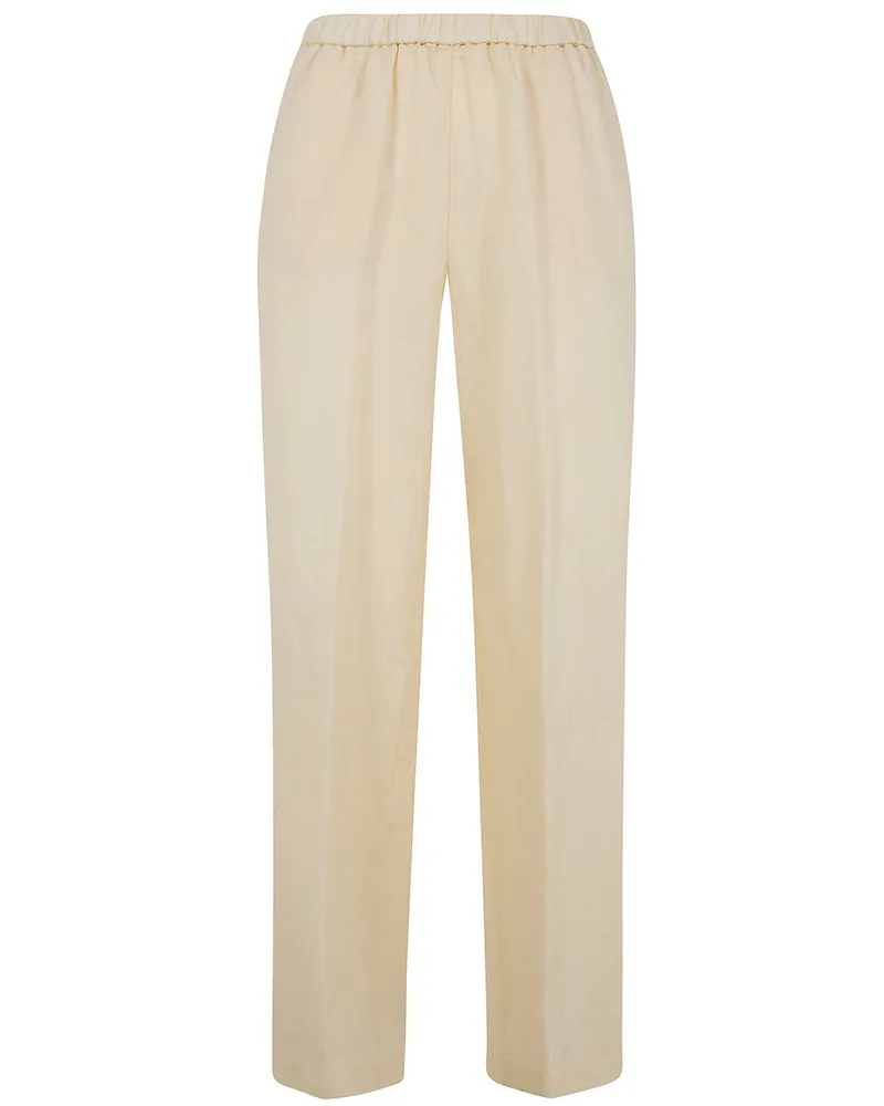 ASPESI Wide Leg Trousers Beige