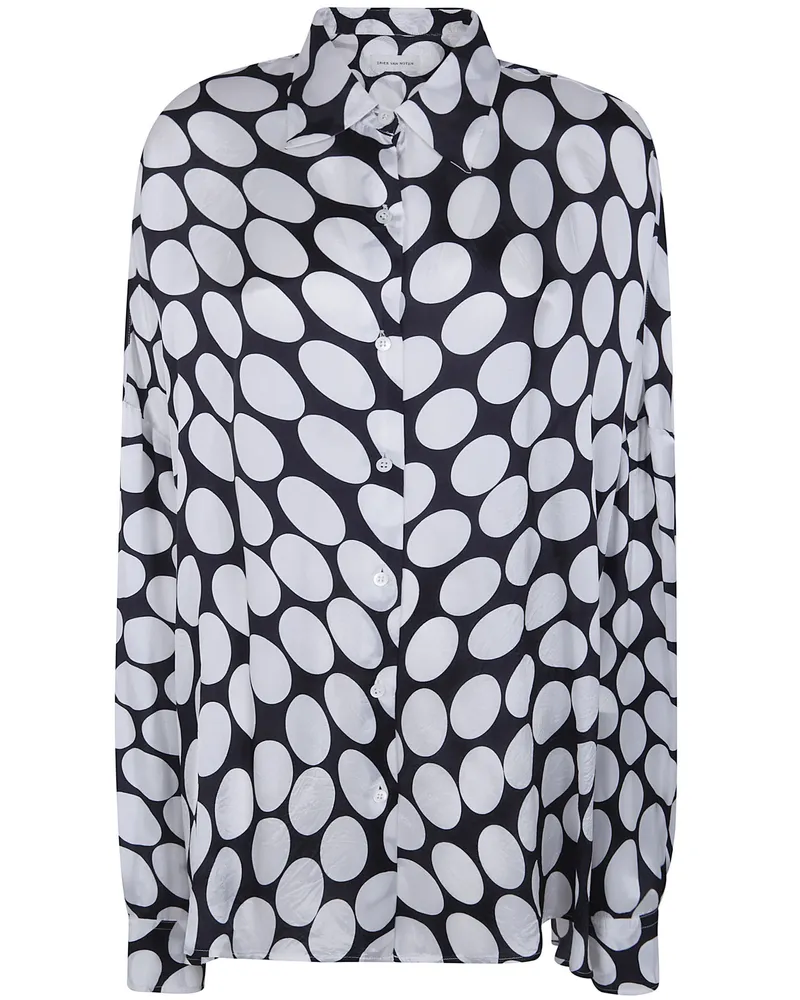 Dries van Noten Casia" Oversized Shirt Black