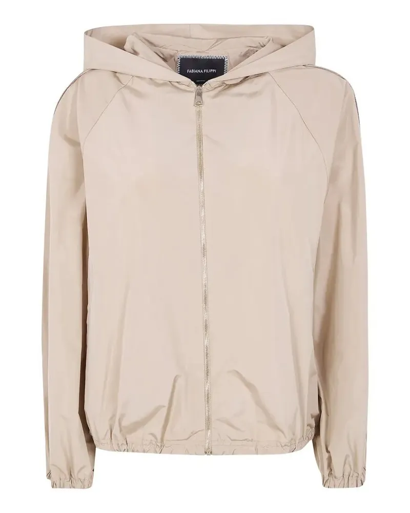 Fabiana Filippi Bomber Sport Light Jacket Red