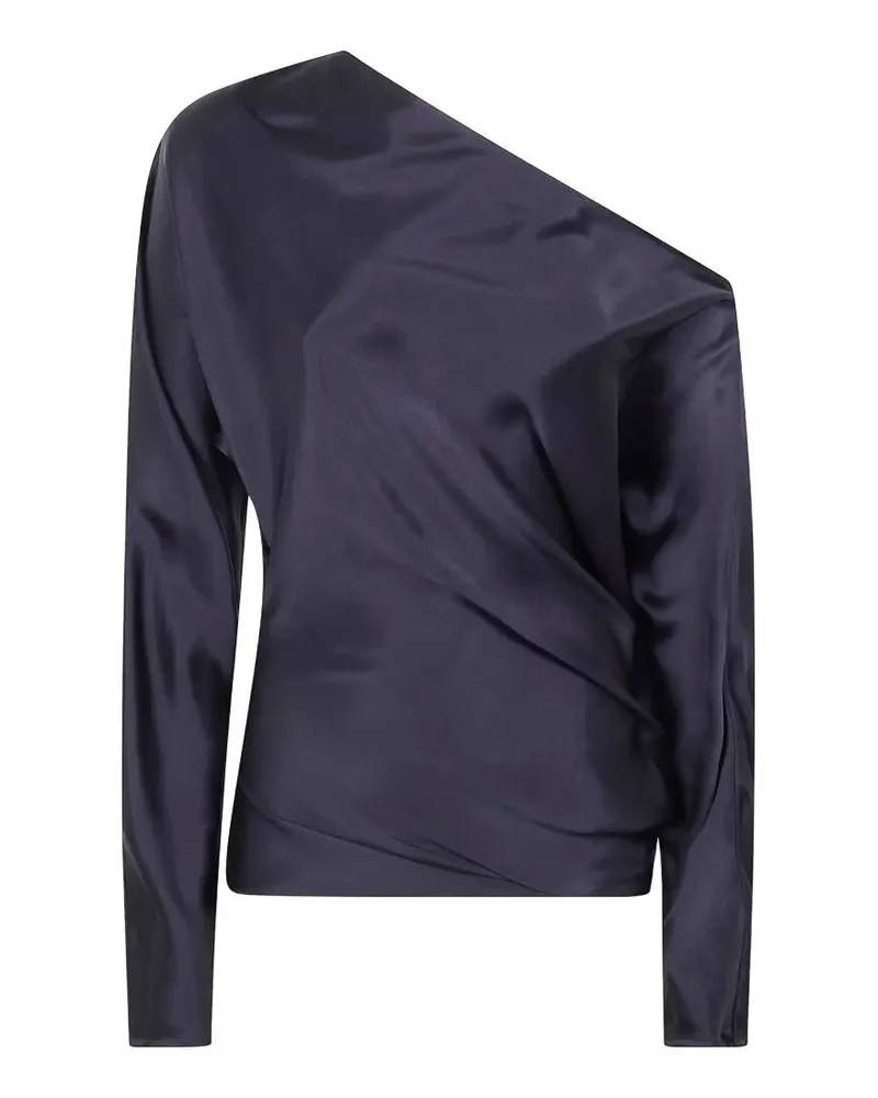 Ann Demeulemeester Roos Bias" Cut Drop Shoulder Top Black