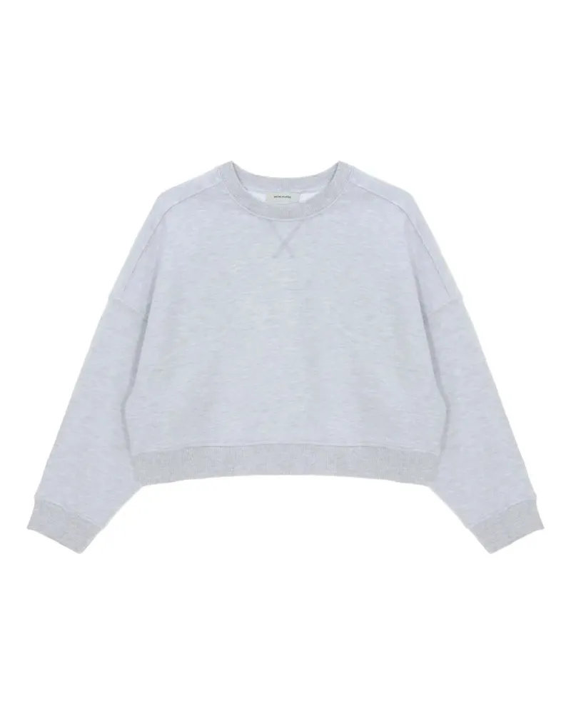 Entire Studios Box" Crew Sweatshirt Gray