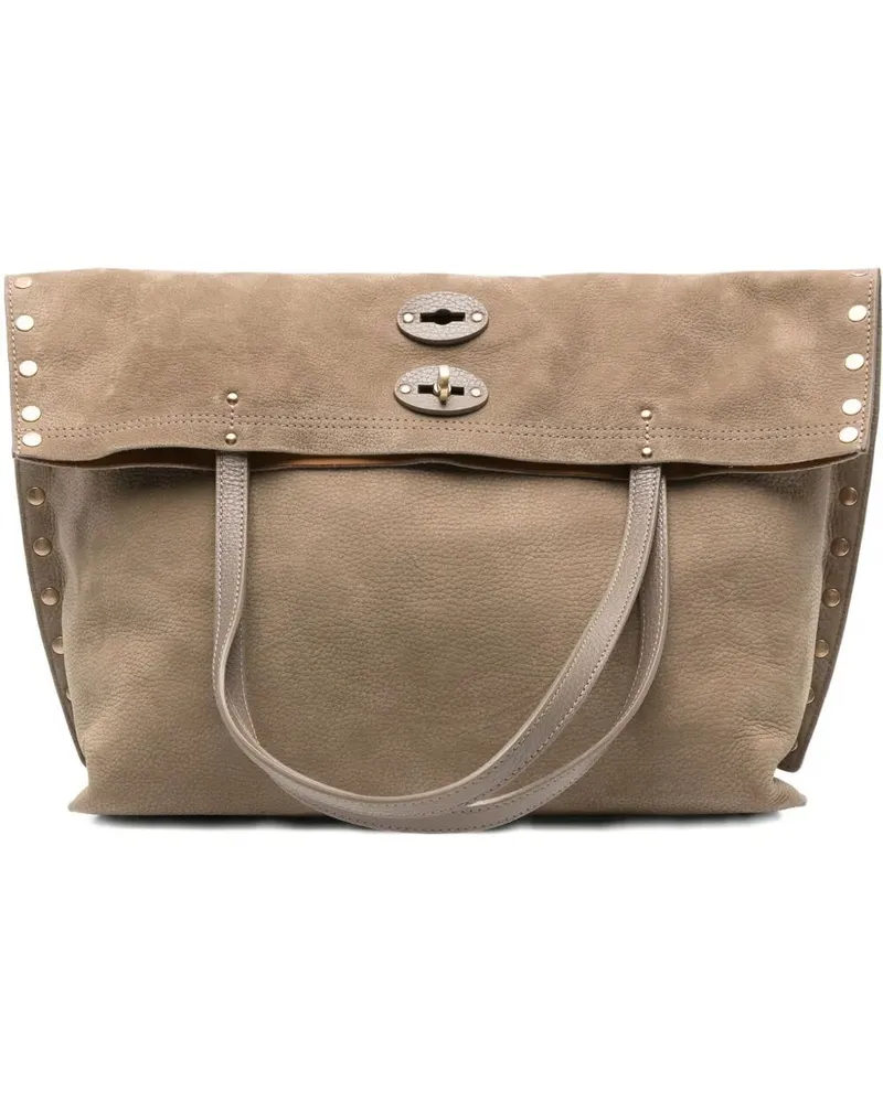 Zanellato A Spasso Jones Medium Bag Gray