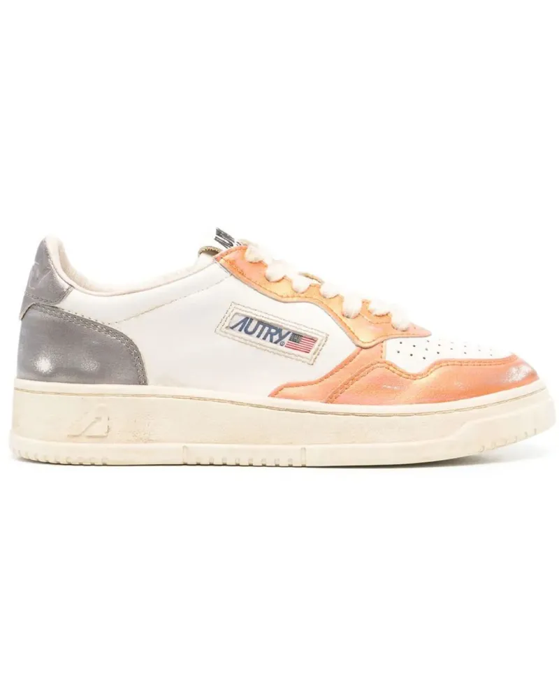 AUTRY Super Vintage Low Woman Sneakers Yellow