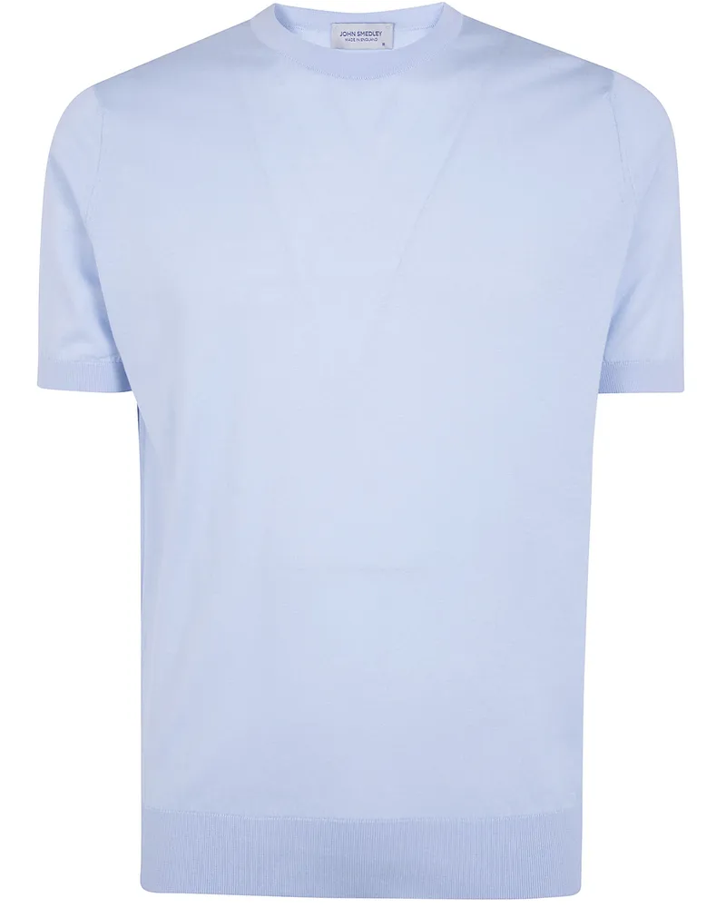 John Smedley Kempton" Crewneck Short Sleeves T-Shirt Beige