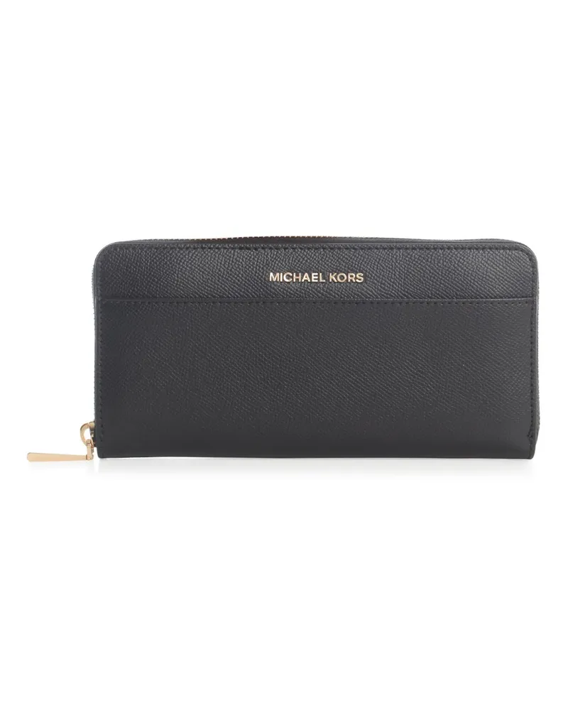 Michael Kors Jet Set Pocket Za Continental Black