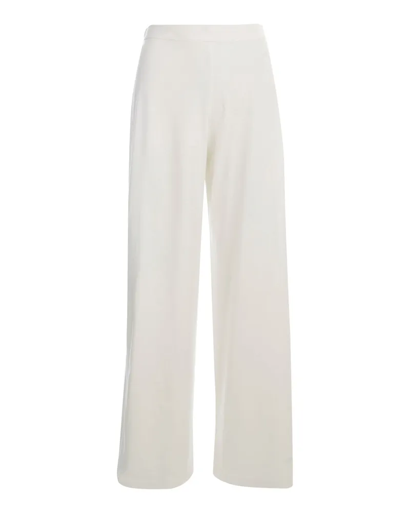 Stefano Mortari Wide Leg Pants White