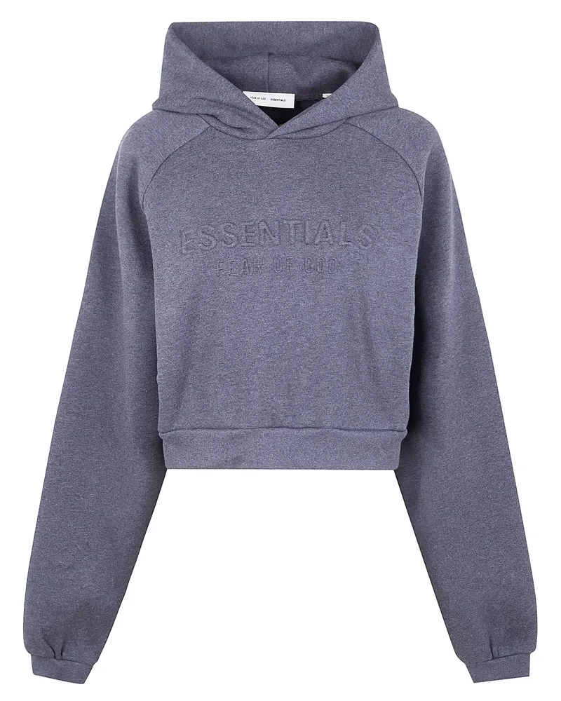 Fear of God Womens 90`S Raglan" Hoodie Gray