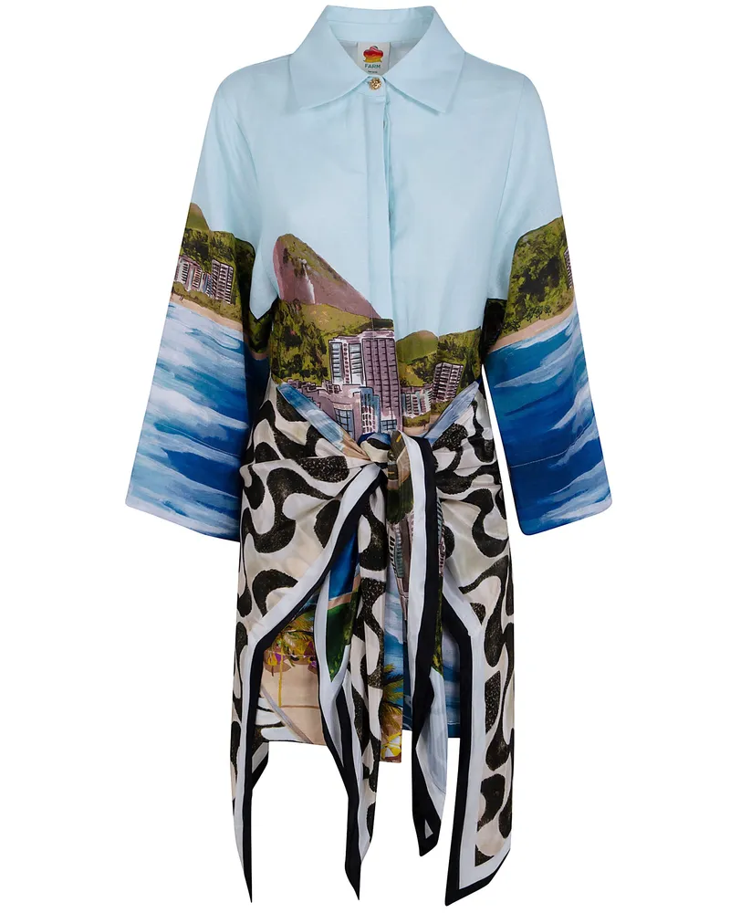 FARM Rio Long Sleeve Kimono Multi