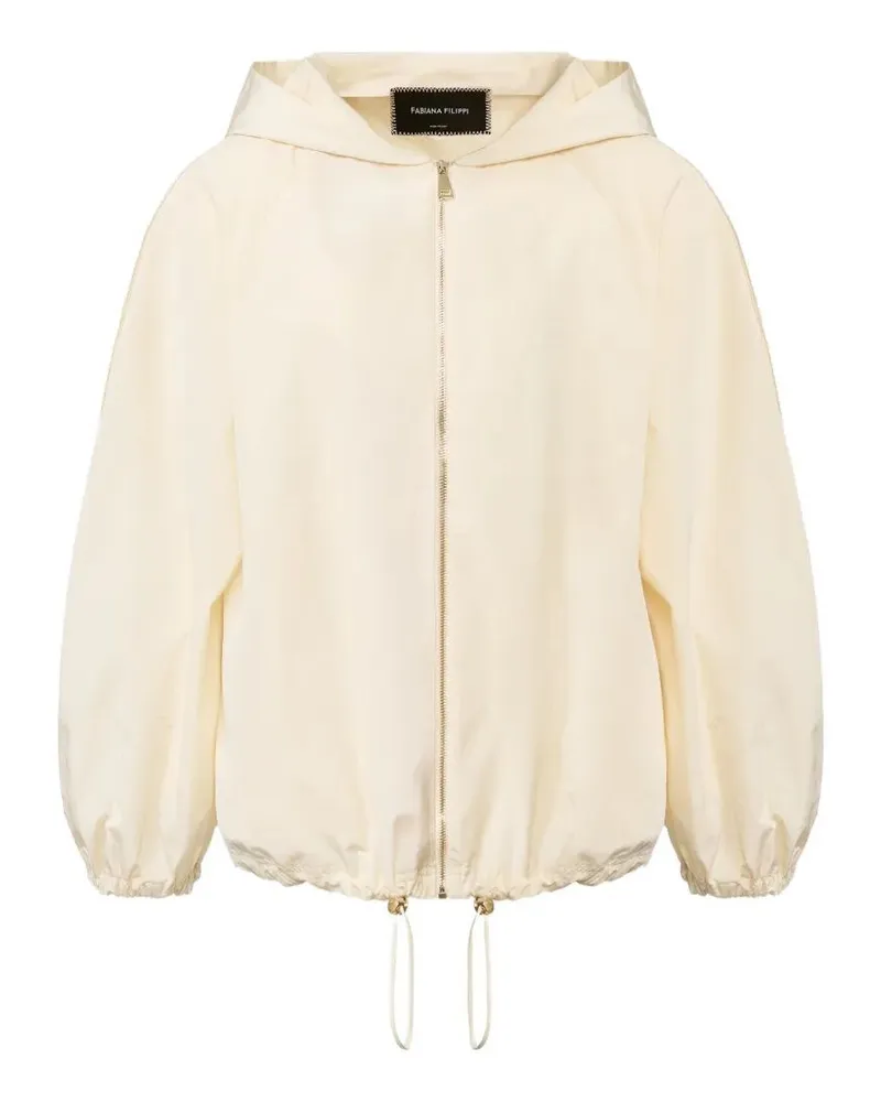 Fabiana Filippi Bomber Sport Light Jacket White