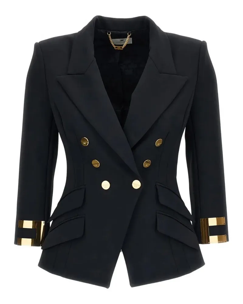 Elisabetta Franchi Jacket Basic Black Black