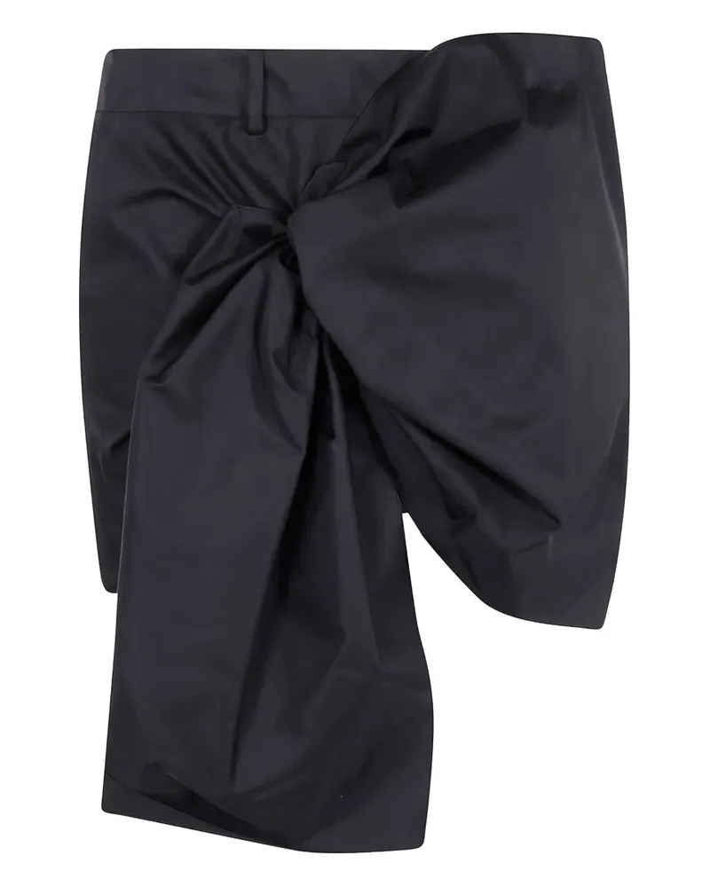 N° 21 Mini Skirt With Bow Black