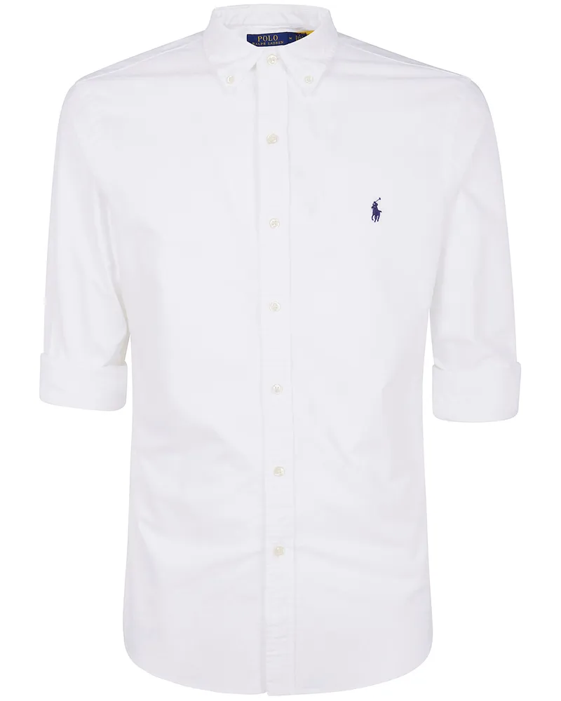 Ralph Lauren Long Sleeve Sport Shirt White