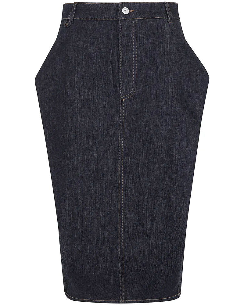 Jacquemus Top Cubist "La Jupe Cubisto De Nimes Blue
