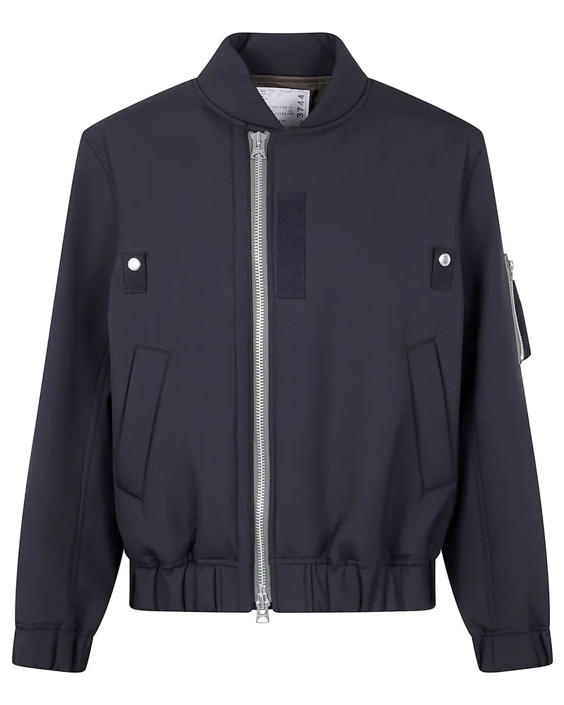 Sacai Suiting Blouson Black