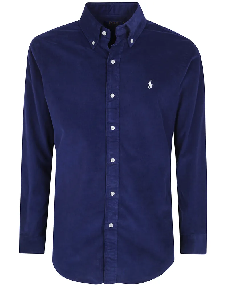 Ralph Lauren Long Sleeve Sport Shirt Blue