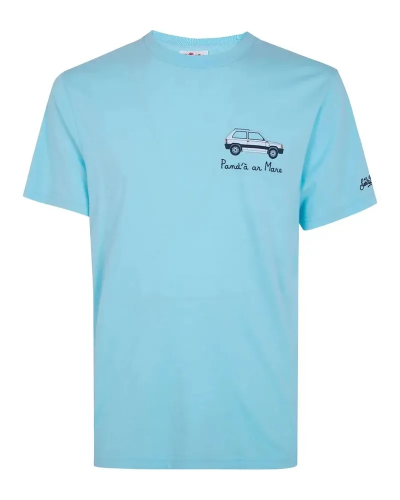 MC2 Saint Barth Portofino Panda Ar Mare T-Shirt Blue