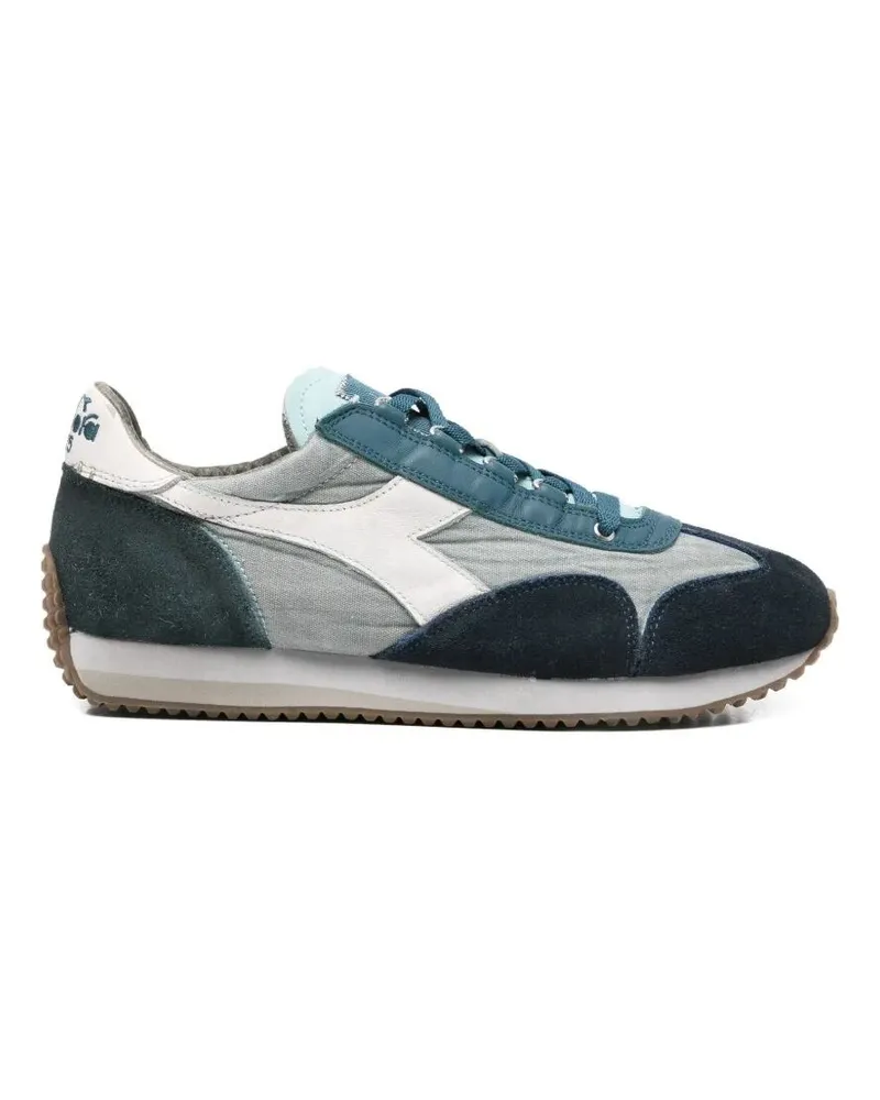 Diadora Heritage Equipe Dirty Stone Wash" Vintage Sneakers Blue