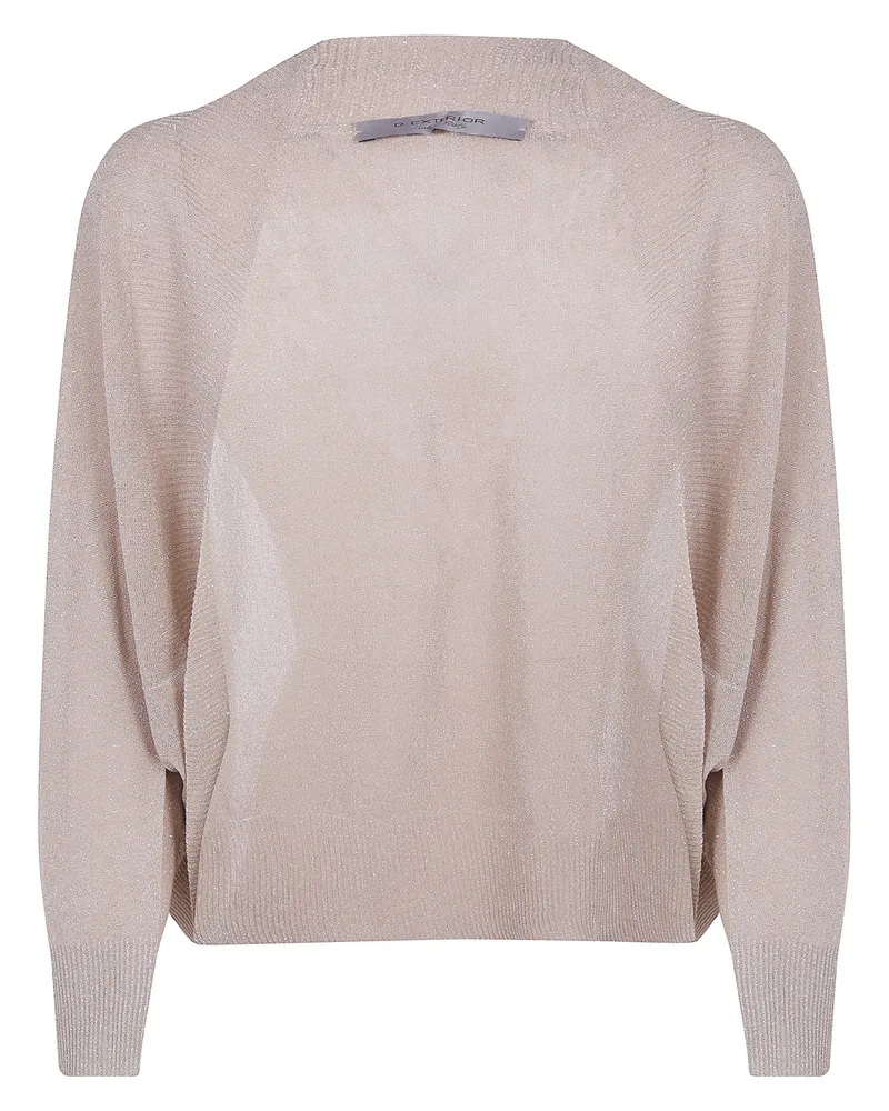 D.EXTERIOR D. EXTERIOR F-Lux Oversized Crop Cape Metallic