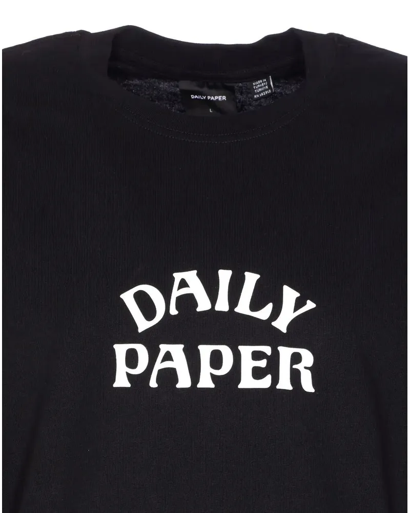 Daily Paper Dias Stacked" Ss T-Shirt Black