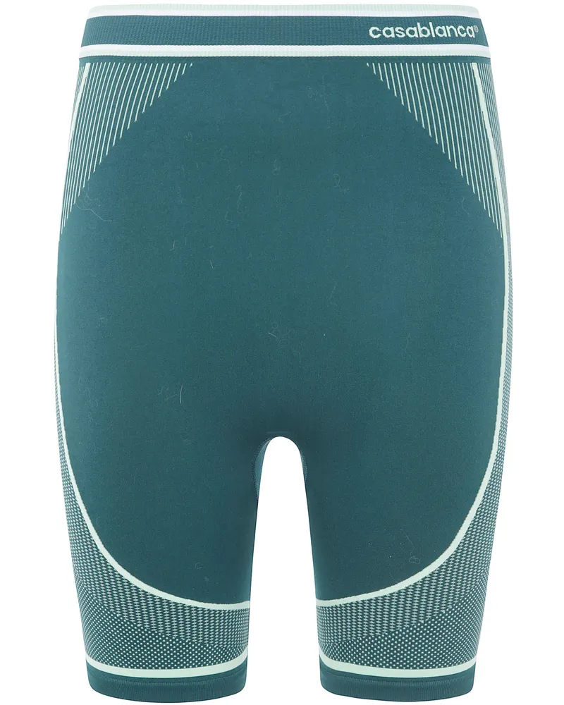 Casablanca Paris Pants Seamless Shorts "W. Pf26.Act.052.01 Green Green