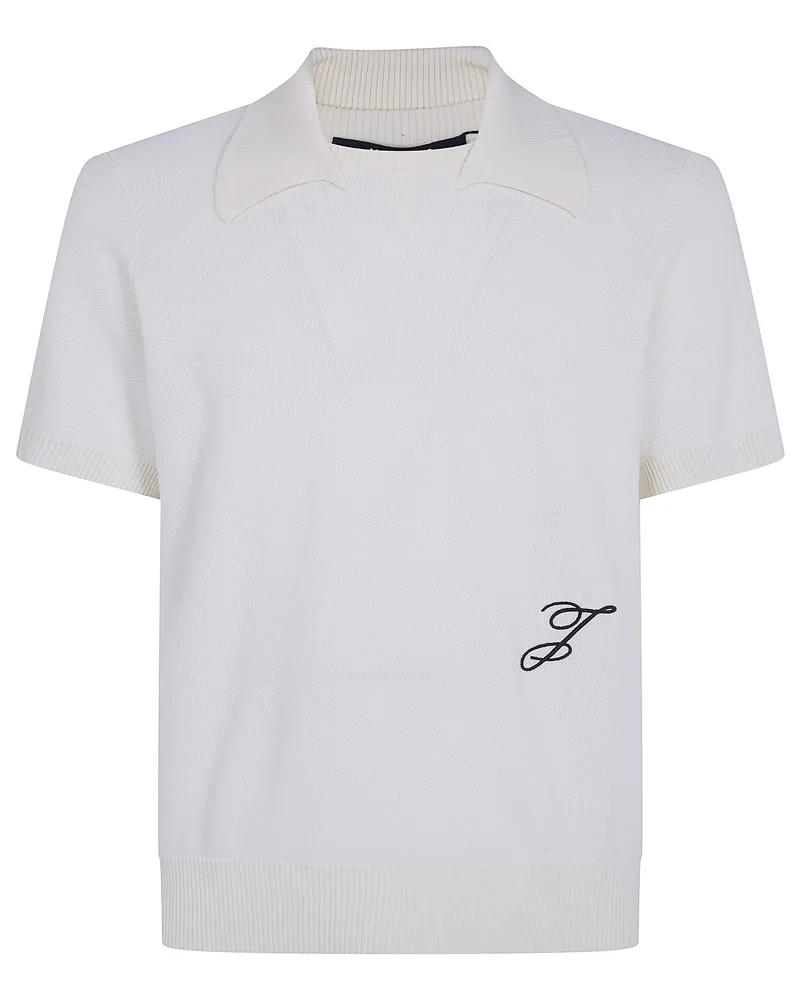 Jacquemus Le Polo Maille J" Polo Shirt White