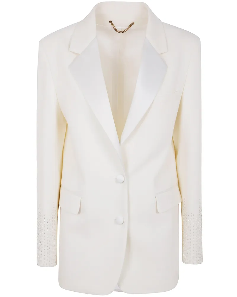 Golden Goose Journey Single Breasted Jacket White