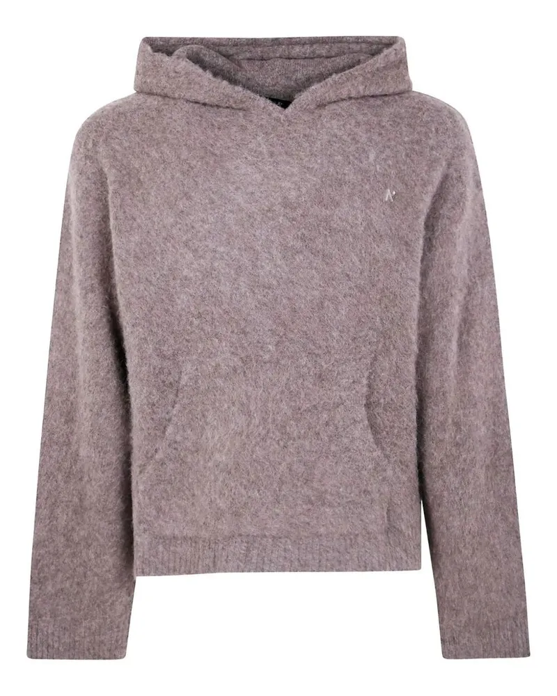 REPRESENT Textured Borg" Hoodie Black