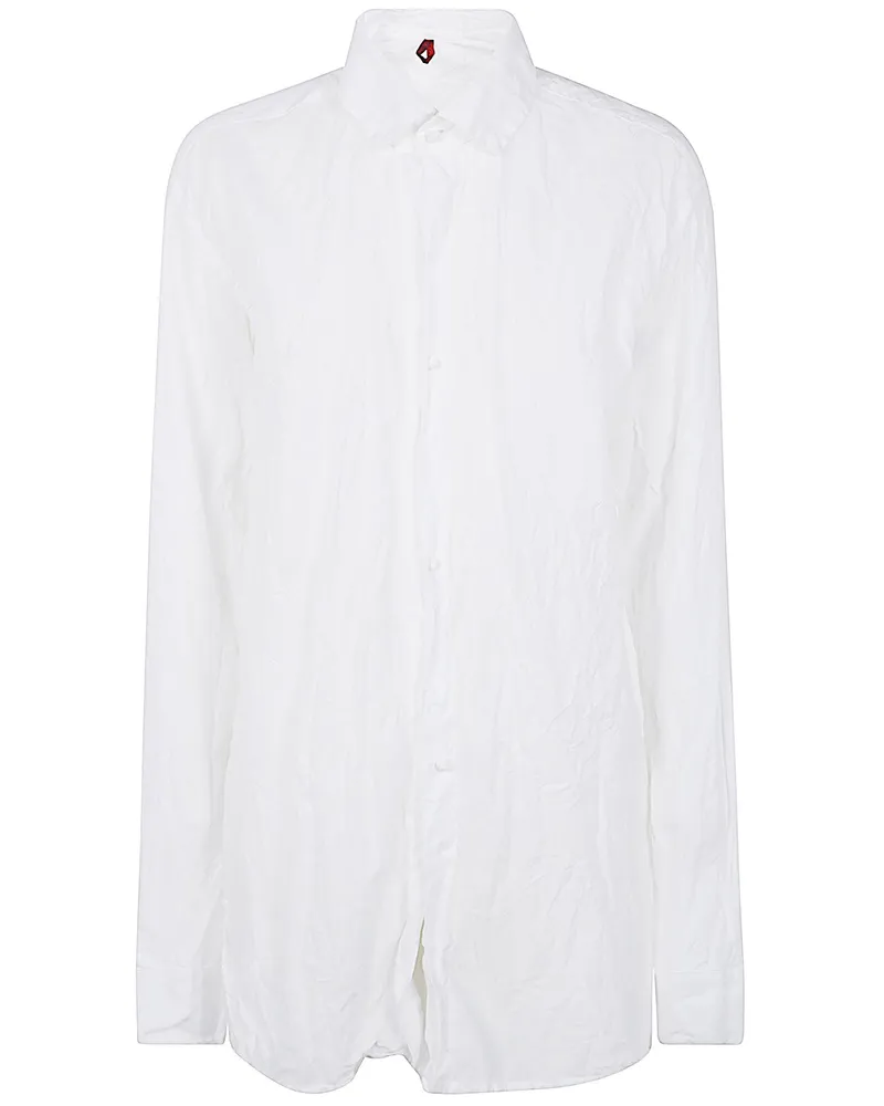 Daniela Gregis Man`S Shirt Sataffy White