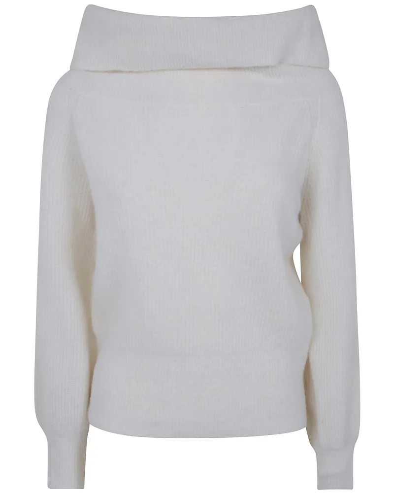 MC2 Saint Barth Sweater Large Collar "Aliette White